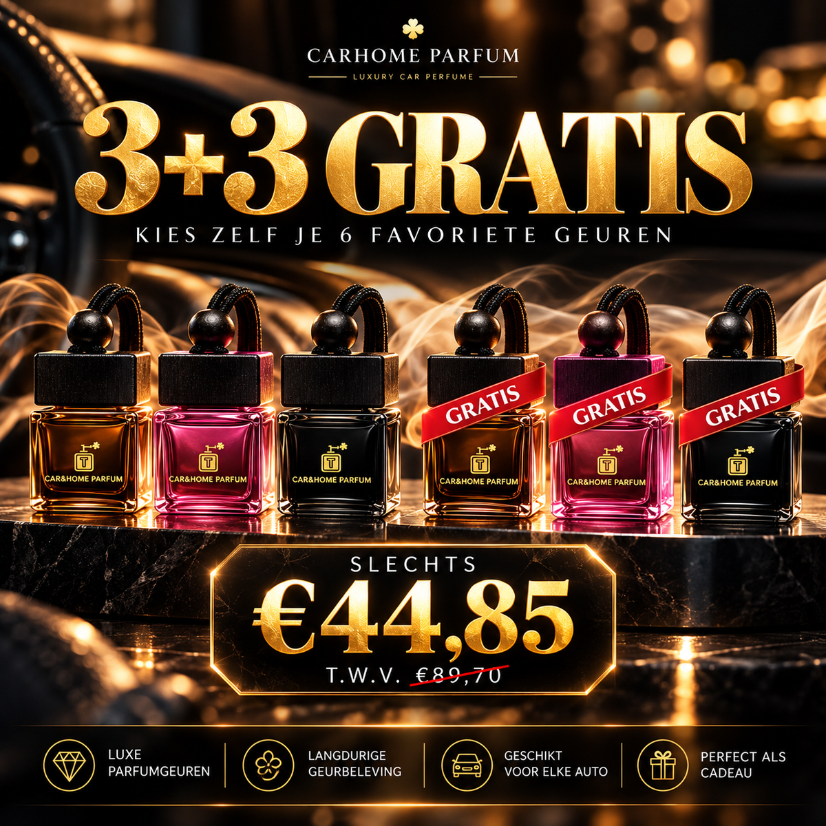 3+3 GRATIS